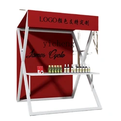 XL Foldable Market Stall Stand Night Market Iron Multi-Functional Outdoor Market Stall Display Stand