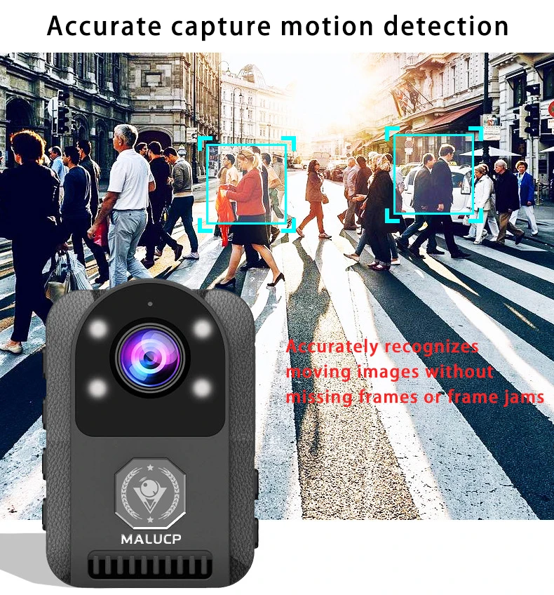 B20 Loop Record Dash Cam HD 1080P Body Camera Police Recorder Bodycam Chest Camera Camcorder Night Vision Mini Body Cam