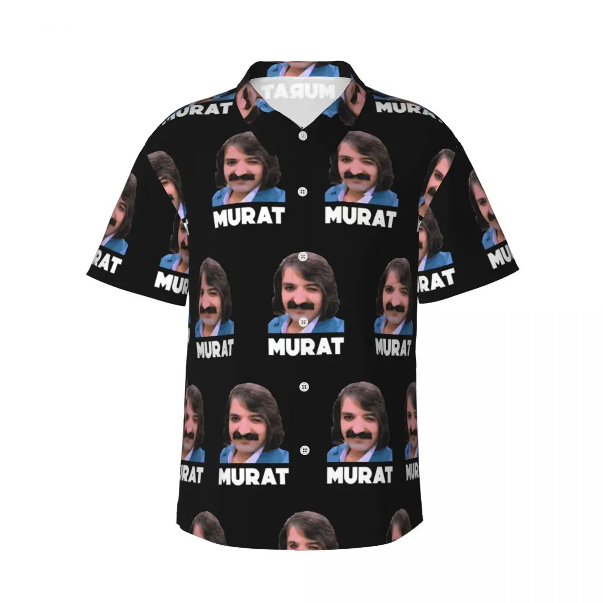 

Murat Erdem Erdemin Turkish Winker Men's Shirts Hawaiian Short Sleeve Shirt Casual Button Tops for Summer Beach