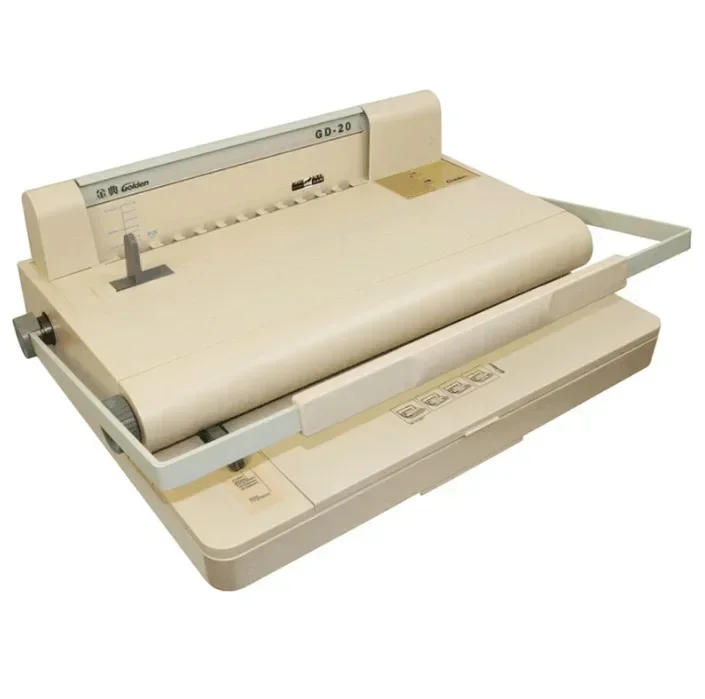 Electric Multi-Hole Punch/Binding Machine (500-Sheet Capacity) – Compatible with Plastic Comb Bindings