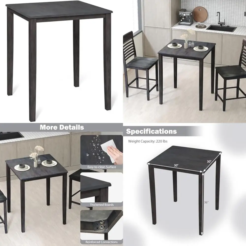 Solid Wood Frame Sq… - image