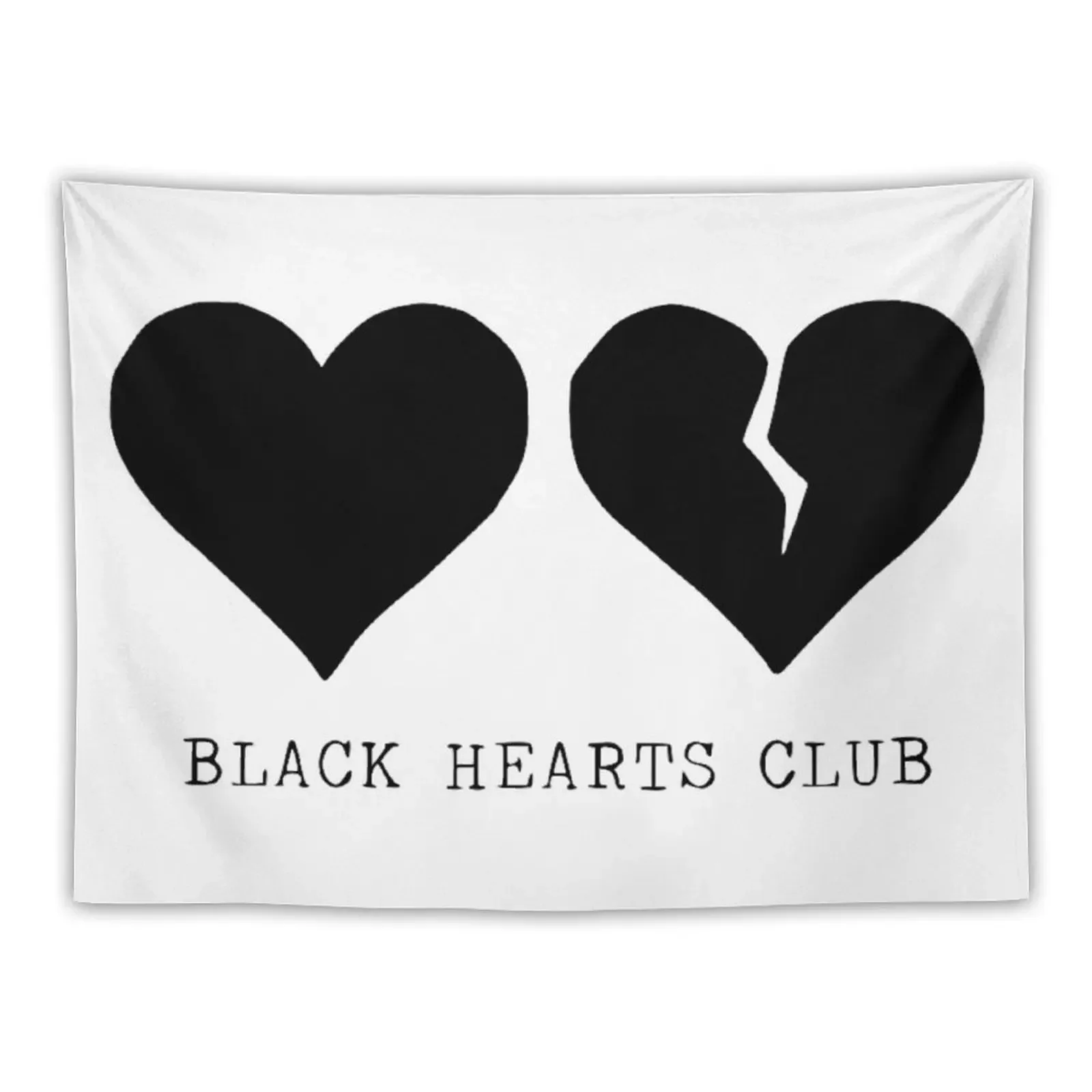 

yungblud black hearts club Tapestry Aesthetic Room Decor Korean Outdoor Decor Tapestry