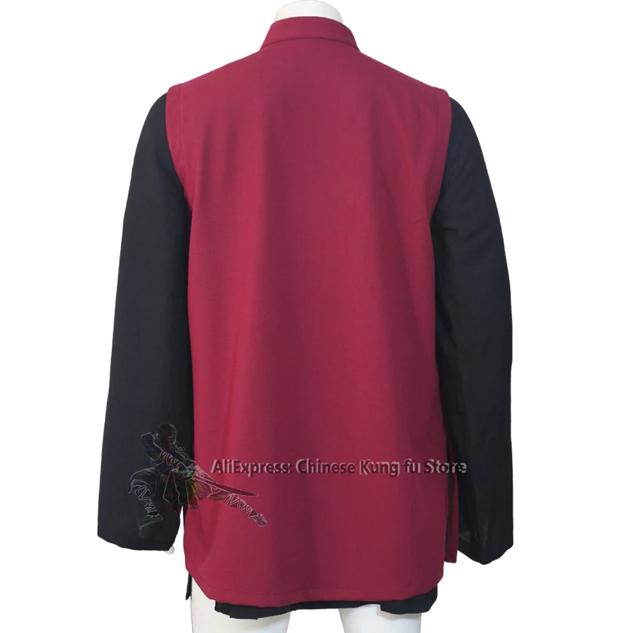 الخريف الشتاء الصينية الكونغ فو سترة تاي تشي سترة الووشو فنون الدفاع عن النفس أعلى الجناح تشون معطف ل 15 ألوان تحتاج إلى القياسات #3