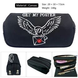 Magic Potter The Deathly Hallows Owl 9 3/4 Pencil Case High Capacity Student Bag Boy School Pen Case Pencilcase Stationery