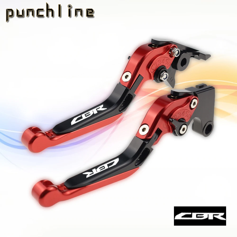 Fit For CBR250R CBR300 R CBR300 F CBR300 FA CBR500R CNC Accessories Folding Extendable Brake Clutch Levers Adjustable Handle Set