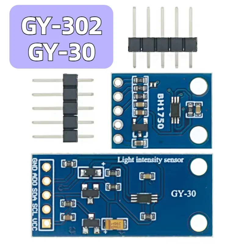 

GY-30 GY-302 BH1750FVI BH1750 The Digital Optical Intensity Illumination Sensor Module for Arduino DC 3V-5V