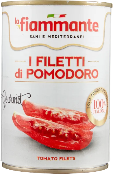 Filety z pomidorów bez skóry 400g - La Fiammante