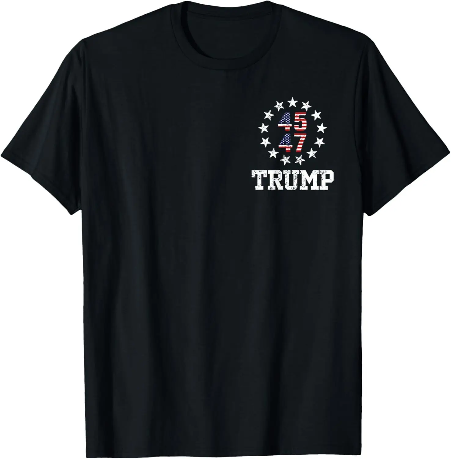 Funny QR President Trump 45\/47 Trump Dancing Code 2 Sided T-Shirt Hoodie