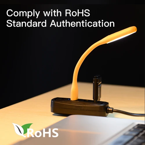 Imagen 2 del producto Vention-Hub USB 2,0 de alta velocidad, 4 puertos, puerto USB 3,0, concentrador OTG portátil, divisor USB para Apple Macbook Air, portátil, PC y tableta