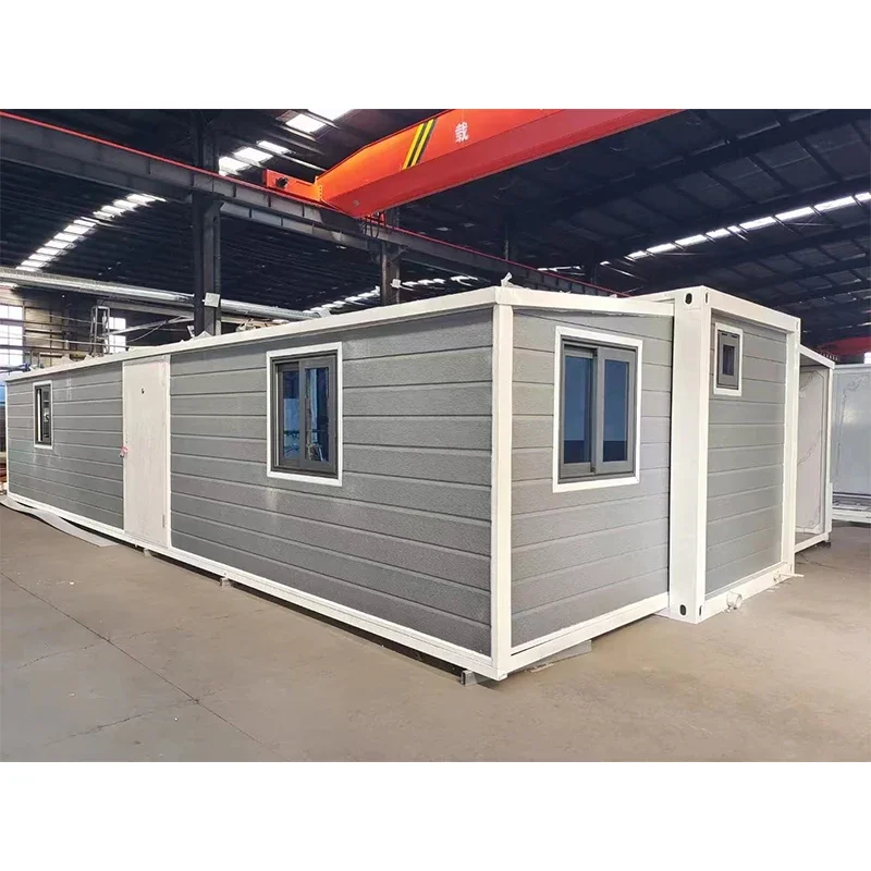 BESTE PRIJS PREFABRICATED HOME LUXE OPVOUWBAAR 2 SLAAPKAMER UITBREIDBAAR 20FT 40FT CONTAINERHUIS VOOR HOTEL /VILLA