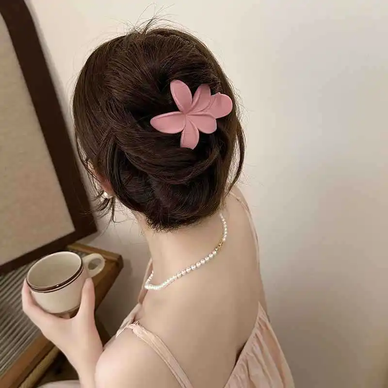 1 szt. Damskie spinki do włosów nowy koreański styl modne proste wszechstronne kwiatowe Badrettes delikatne eleganckie akcesoria do włosów dziewczyna