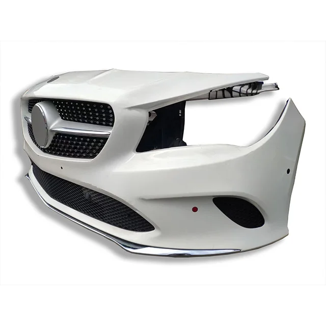 

For CLA W117 High-quality Car Bumper, Radiator Grille Grill, Parking Sensor Diffuser, Absorber and Complete Bumper