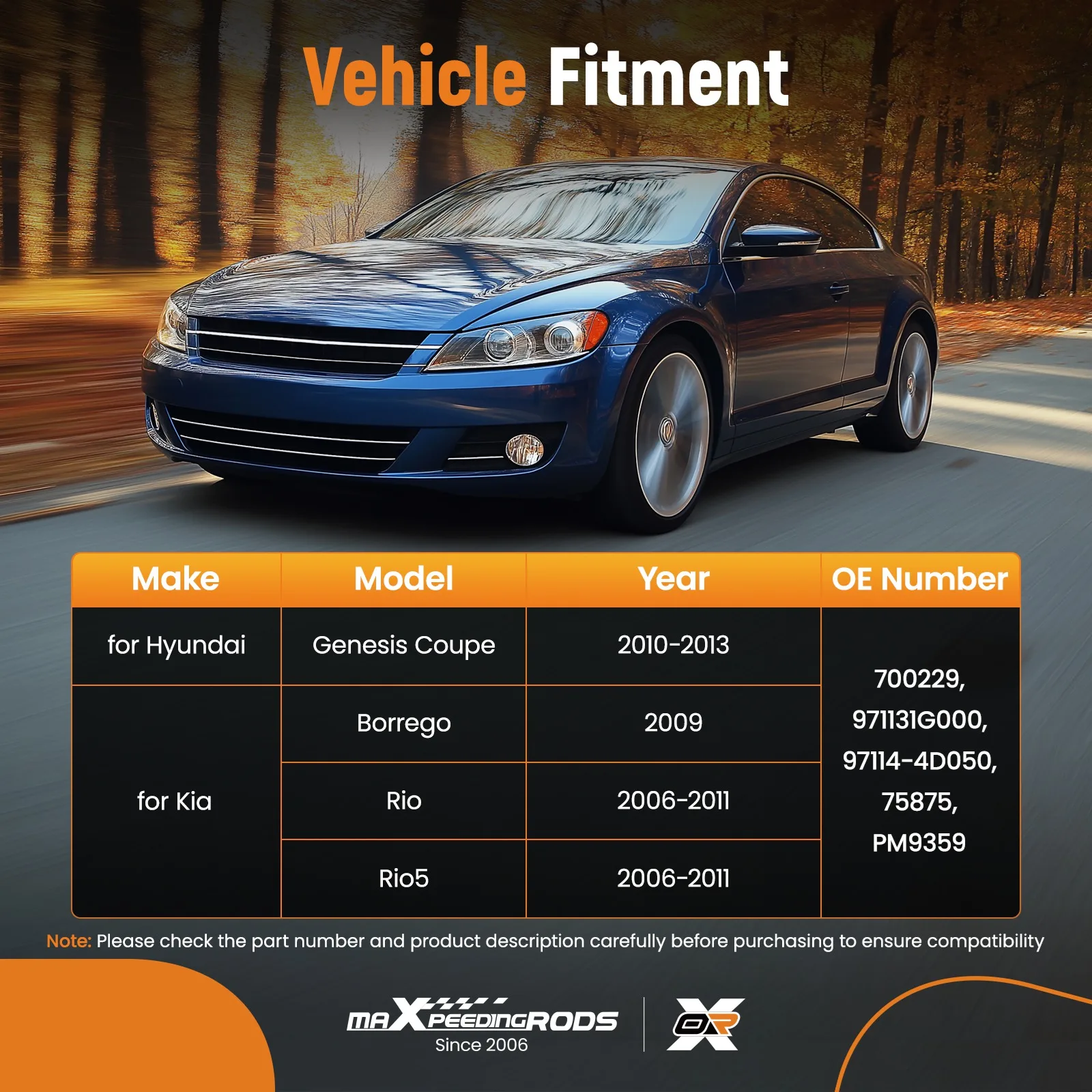 

Вентилятор отопителя/кондиционера для Kia Rio Rio5 2006-2011 700229 971131G000 75875 PM9359