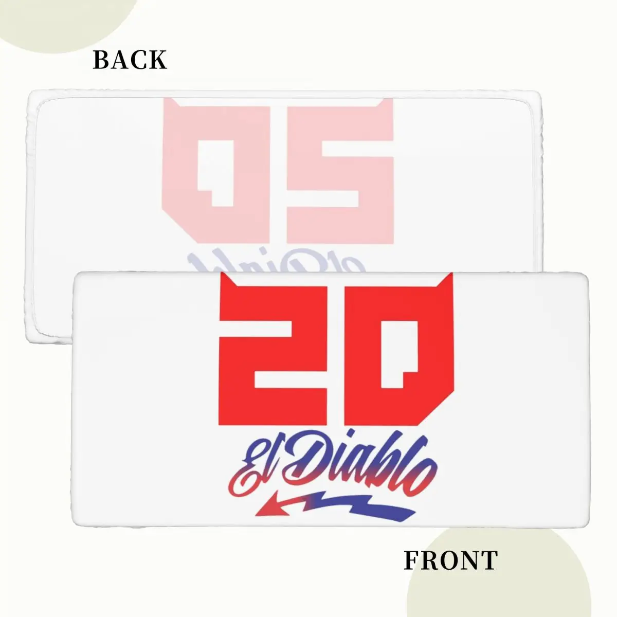 Fabio Quartararo 20 Customized Rectangular Tablecloth Oilproof Table Cover for Dining Events Table Cloth