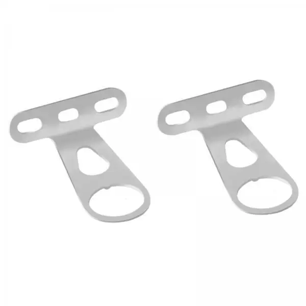 Bicycle Front Basket Fixed Holder Metal Support Brackets Easy Install Basket Adapter for Riding Gear