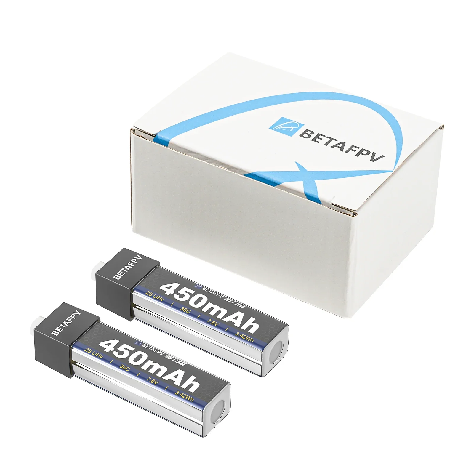 BETAFPV BT3.0 450mAh 2S LiHV Battery for Pavo Pico Cetus X Brushless Quadcopter Drone Battery