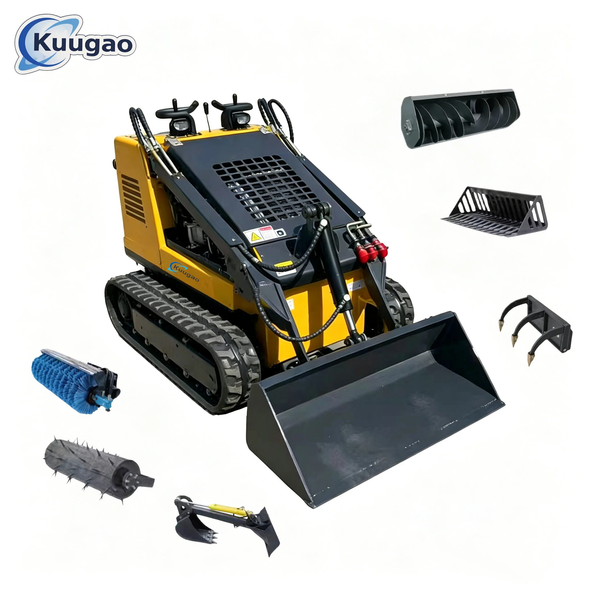 

Small Diesel Wheel Loader for Home Garden & Construction Use Latest Hot-Selling Model Factory Direct Sales Free Delivery plaque