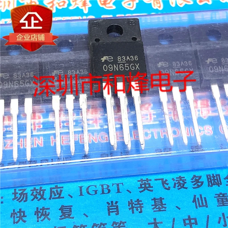 5PCS-10PCS 09N65GX FMV09N65GX  TO-220F 650V 9A  Transistor On stock Quality Guarantee