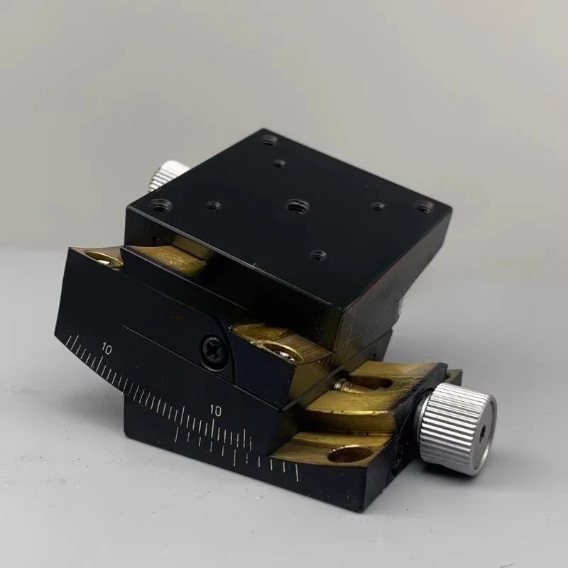 Manual XY radian platform, optical fine-tuning platform, countertop 40mm