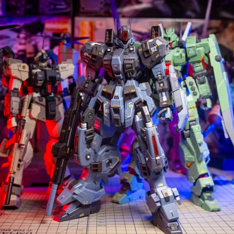 

MG GZSS-OX GUS ZZZA Anime Robot Model Assembly Kit 1/100 Scale Plastic Skeleton Action Figure for Collectors And Hobbyists