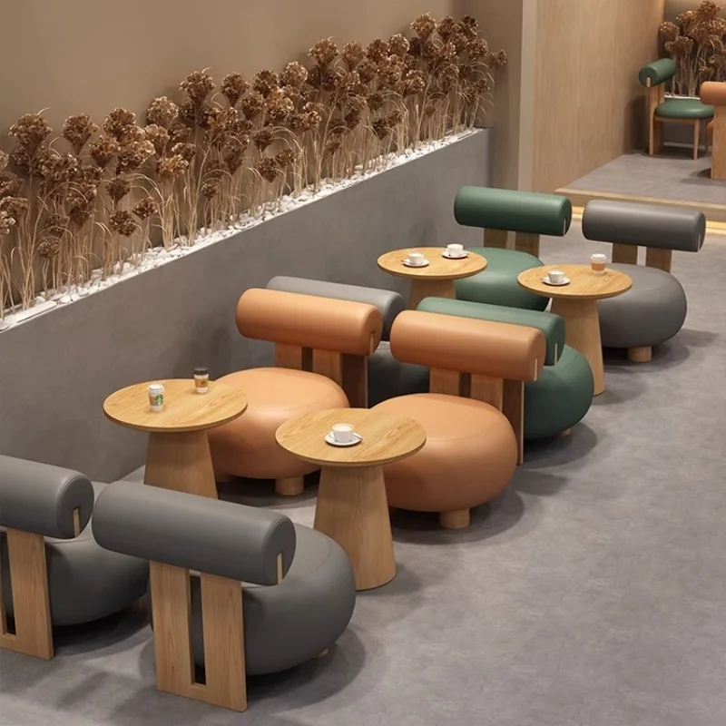 Table and chair combination, coffee shop catering furniture, negotiation booth, sofa stool, commercial, modern simplicity