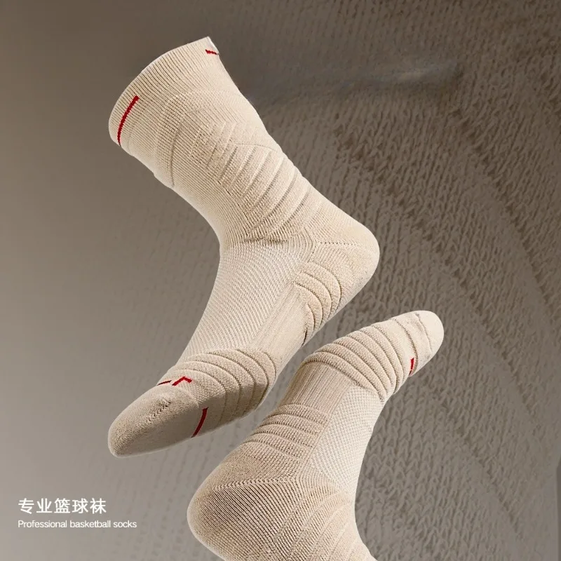 Chaussettes de sport respirantes à compression pour hommes et femmes, approvisionnement transfrontalier, course à pied, équitation, cyclisme, genou haut, basket-ball, vélo, hockey, football