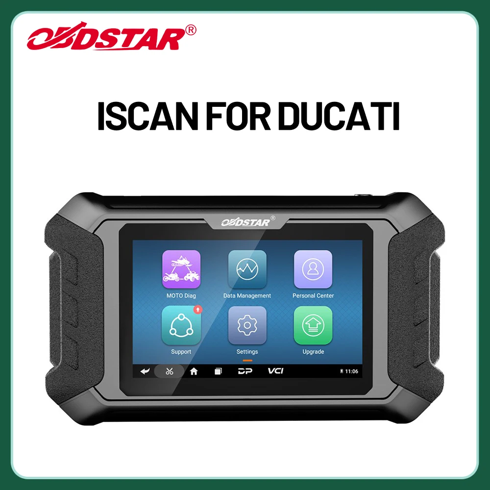 OBDSTAR iScan for DUCATI  Motorcycle Diagnostic Scanner & Key Programmer Support Spanish