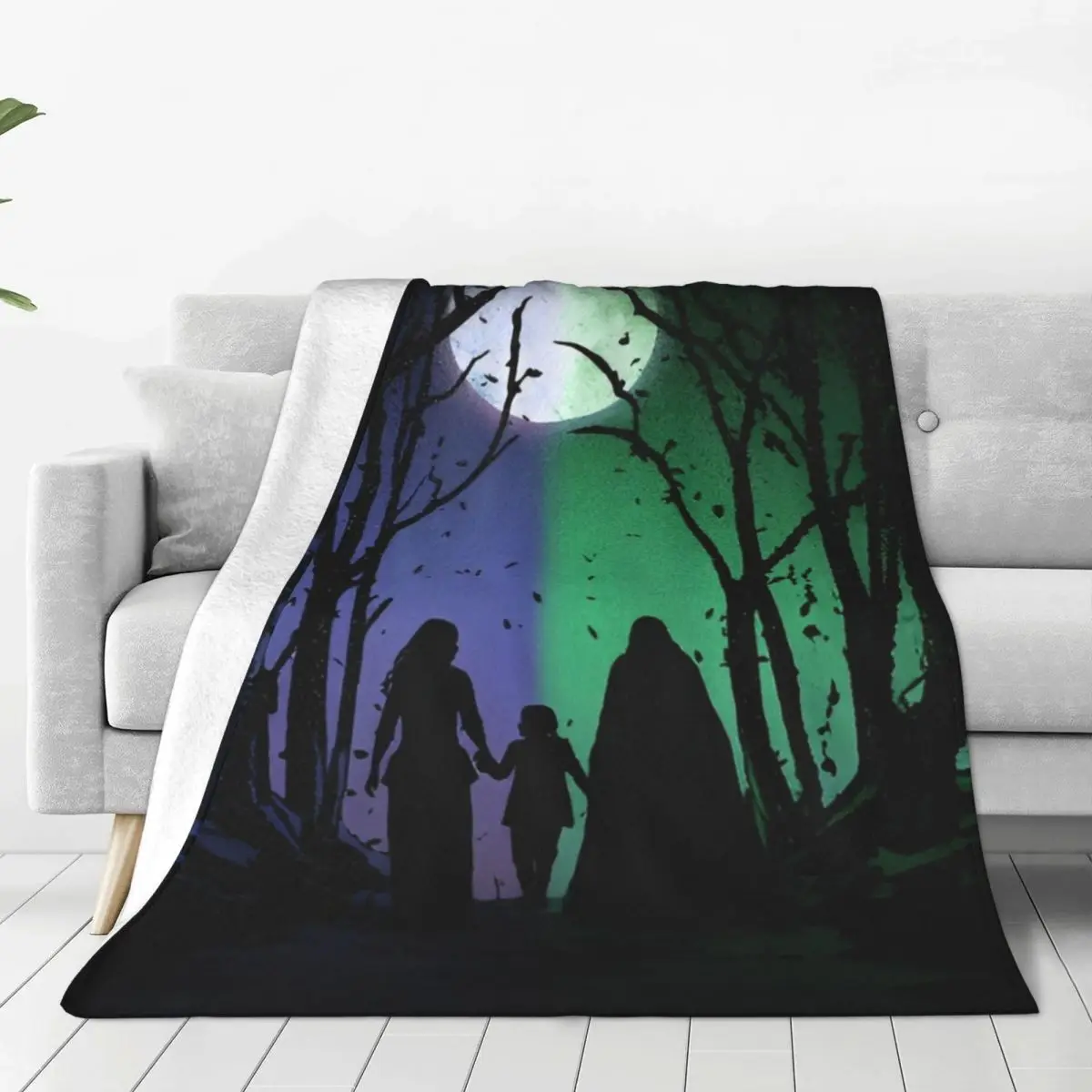 Agatha All Along Movie Film Action Flannel Blanket Warm Soft Throw Blanket for Outdoor Camping Funny Bedspread Sofa Bed Cover