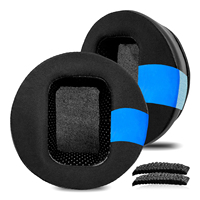 NullMini Replacement Earpads for Aune AR5000 Headphones Ear Cushion Pads Earmuff Cooling Gel Sleeve