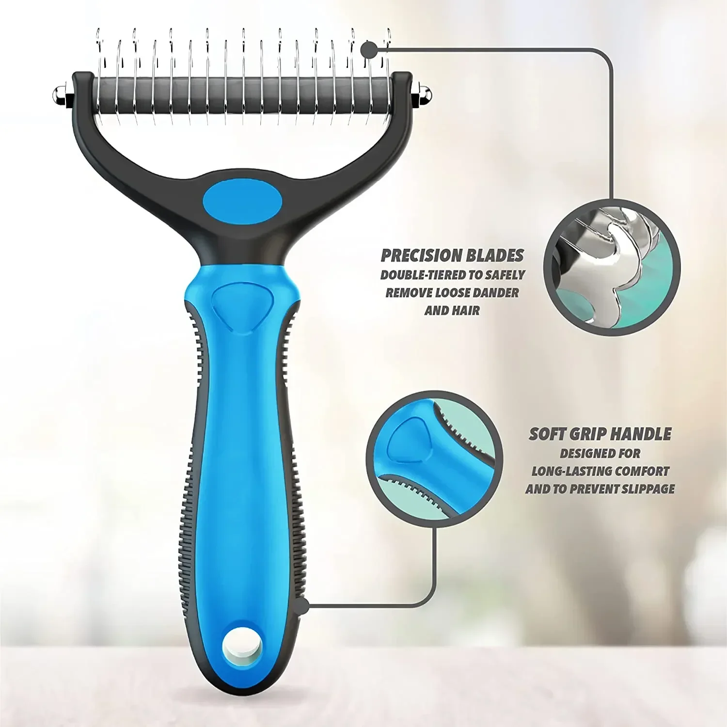 

Pet Grooming Remover Undercoat Care Cat Accessories Cats Hair Short Comb Dogs Remove Long Brush For