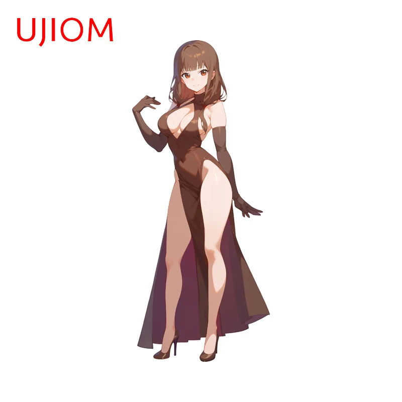 UJIOM Sexy Miko Iino Graphics Wall Sticker Artistic Standing Posture High Quality Decal Creative Personality Amusing Wallpapers