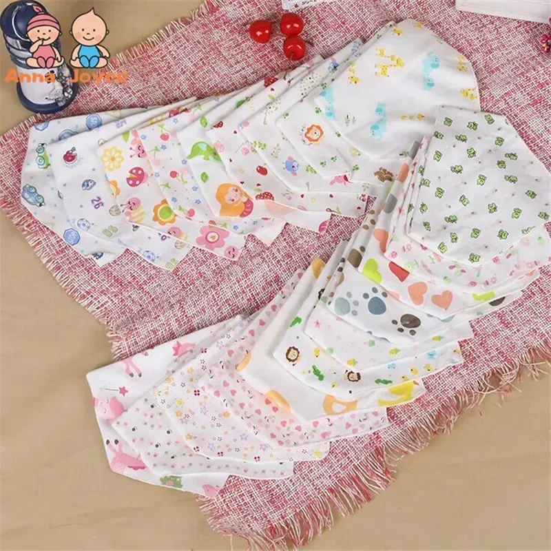 20pc/Lot Mouthwash Towel Baby Triangle Saliva Bibs Cotton Bib 0-3 Newborn Supplies