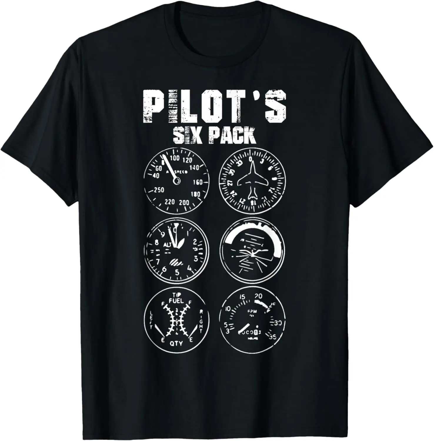 

Забавная футболка Pilot's Six Pack