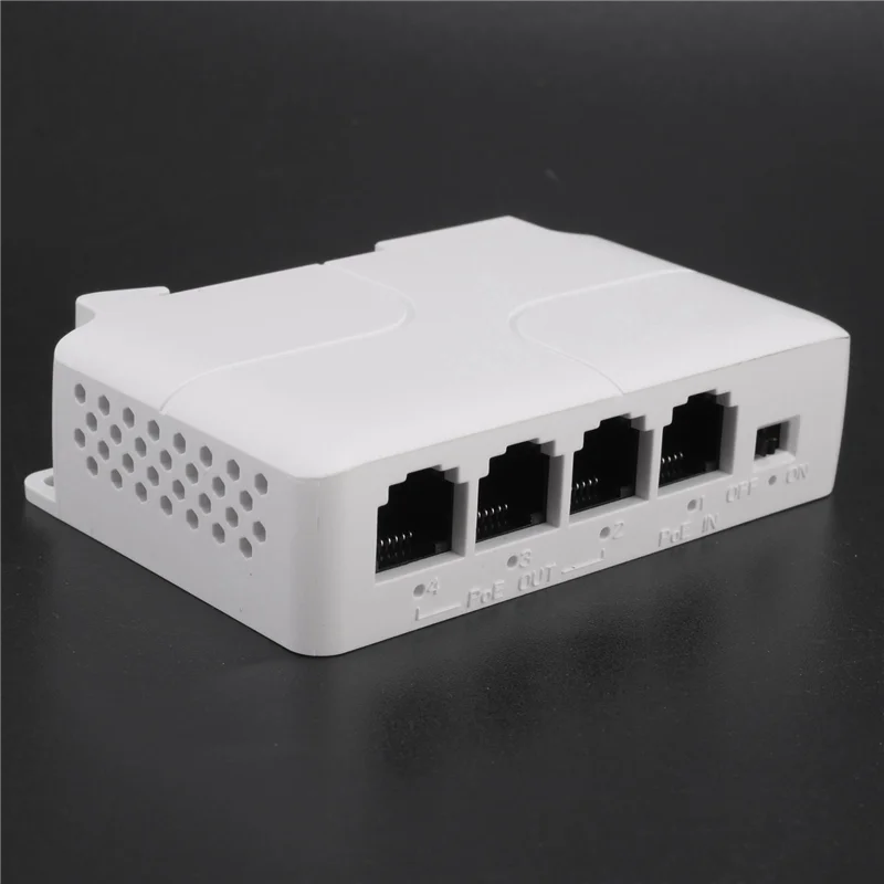 FULL-1-3-портовый удлинитель Poe, пассивный каскадный IEEE802.3Af для IP-порту, удлинитель передачи для коммутатора POE NVR IP (10 шт.)