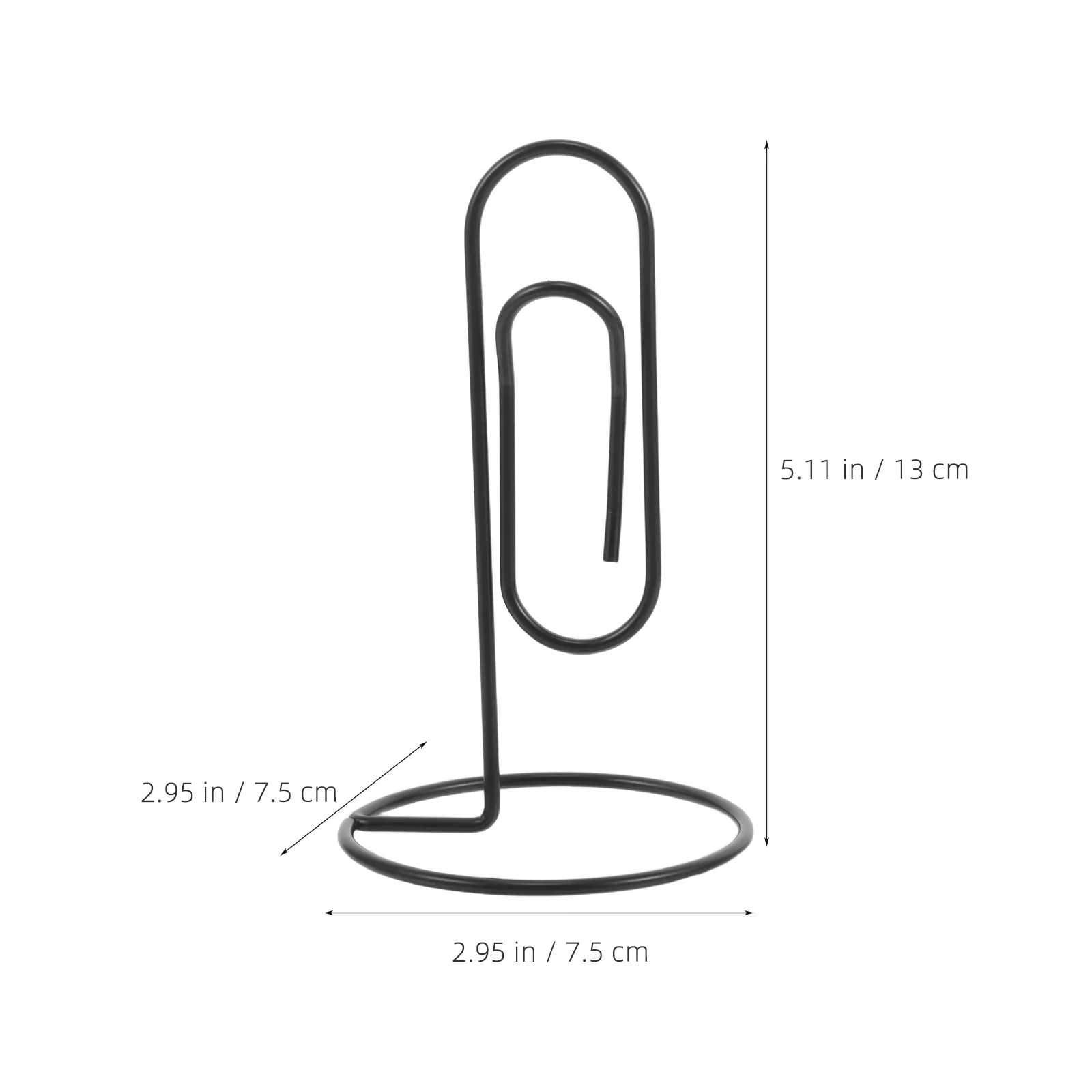 2Pcs Metal Photo Clip Desktop Holder Electroplated Minimalist Style Name Card Stand Paper Clip Note Holder Office Accessory
