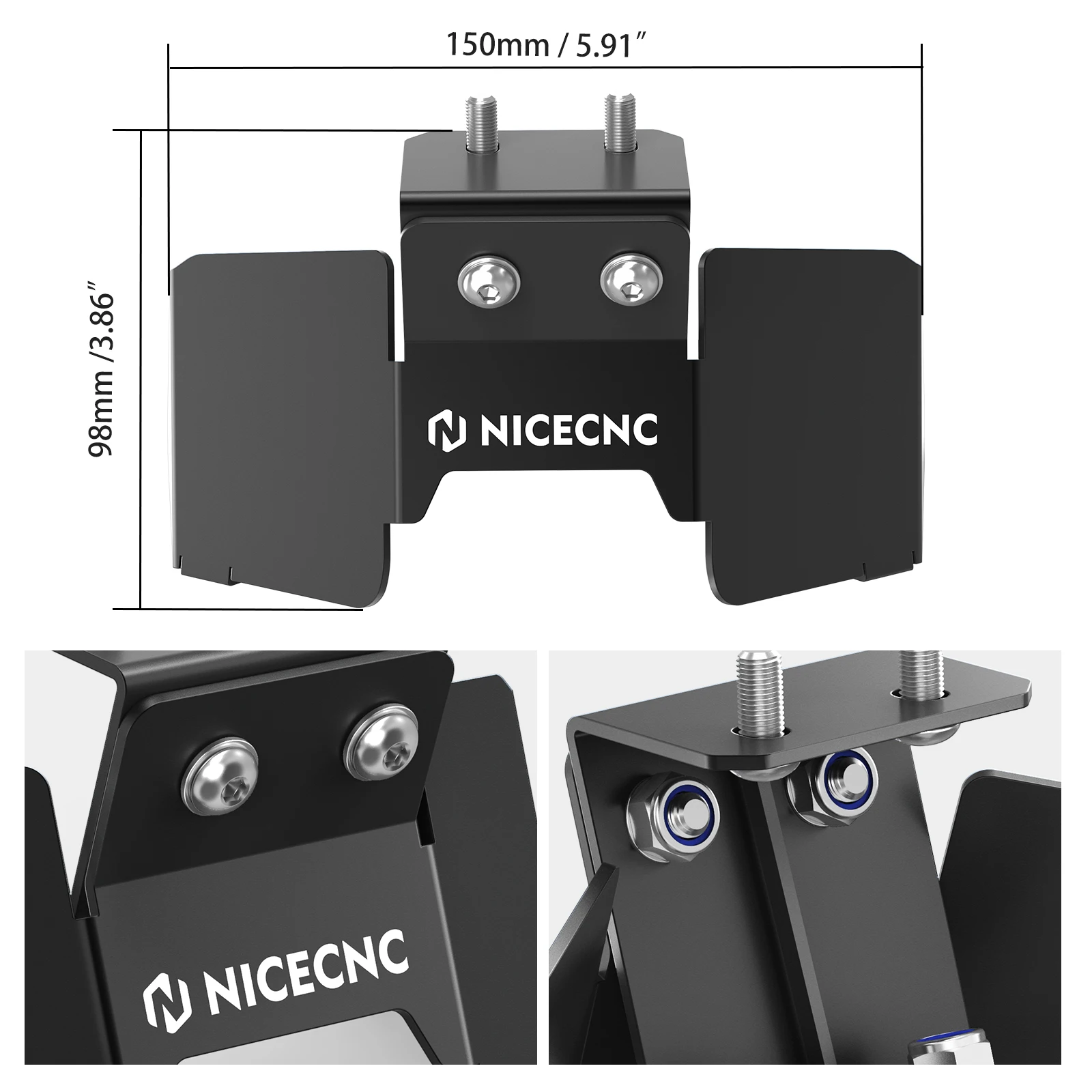 NICECNC For Sur-Ron Surron Light Bee X S L1E Segway X160 X260 Motocross Battery Lock Increase Code & 5cm Rise Seat Riser Bracket