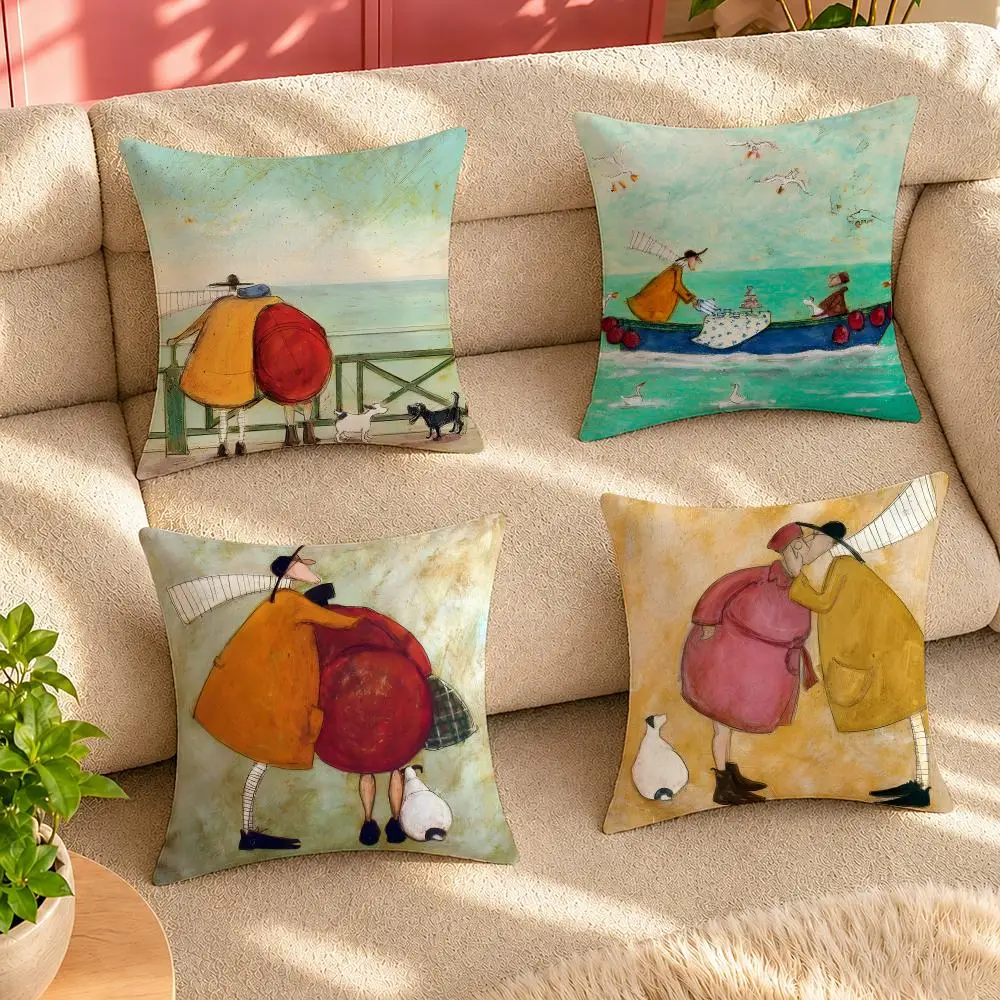 Sam Toft Cushion Cover Pillow Cover Decorative Throw Couch Home Decor for Living Room Sofa