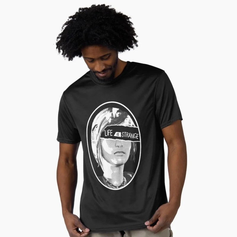 

Life Is Strange Anime Gift t shirt for men 0322 Cartoon Videogame graphic tee Y2K Clothes 100% cotton printed Large size Top