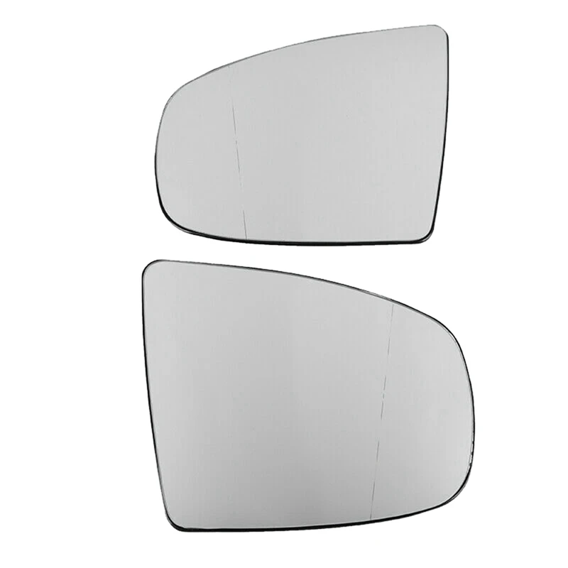 

3X Left Side Rear View Mirror Side Mirror Glass Heated + Adjustment For BMW X5 E70 2007-2013 X6 E71 E72 2008-2014