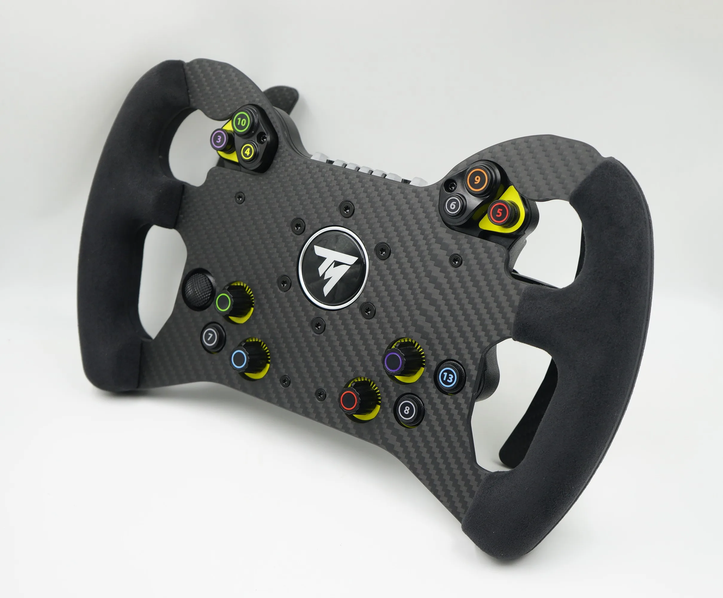 SIMPUSH Formula F1 Racing Sim Wheel Mod GT3 GT4 Sim Racing Simracing For Thrustmaster EVO Racing 32R Leather