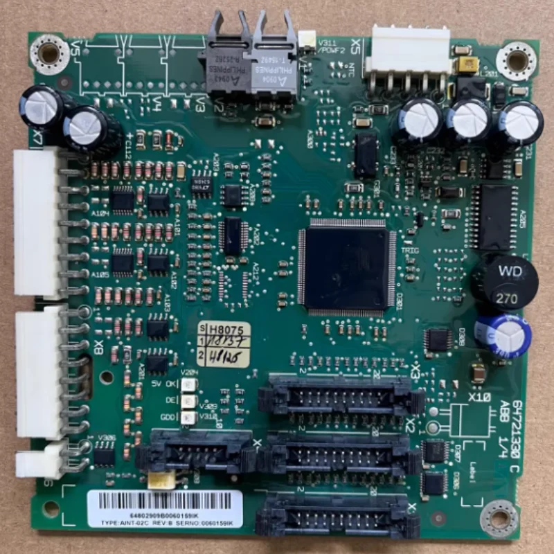 Second hand frequency converter ACS800 fiber optic interface board AINT-02C tested OK and shipped quicklyse