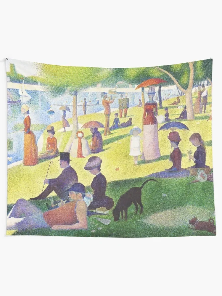 A Sunday Afternoon on La Grande Jatte - Georges Seurat Tapestry Cute Room Things Aesthetics For Room Tapestry