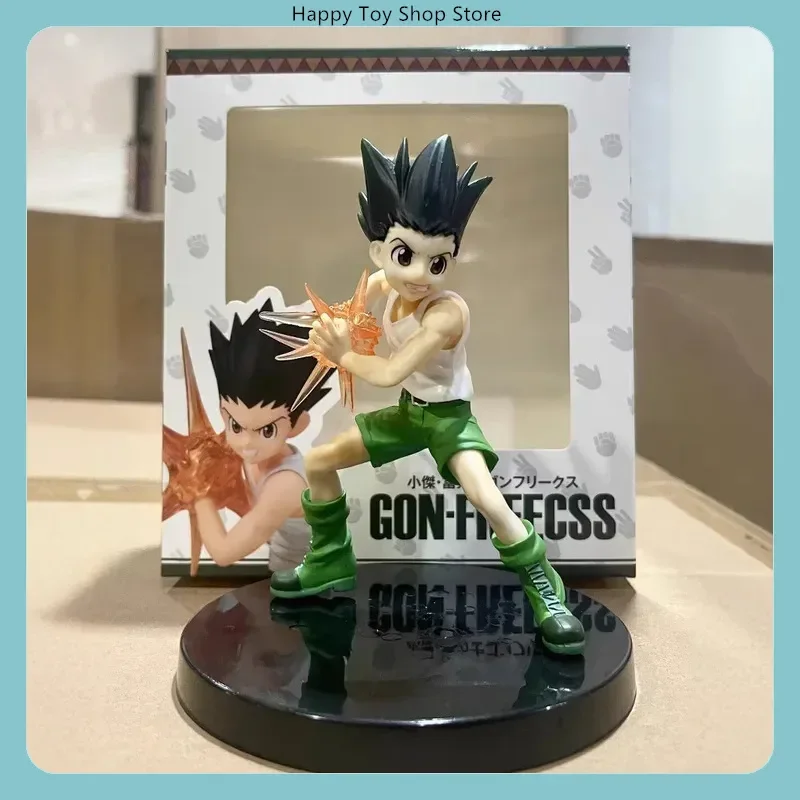 

Hunter X Hunter Anime Action Figure - Gon Freecss Hisoka Kurapika Collectible Model Statue for Boys Desktop Decoration Gift
