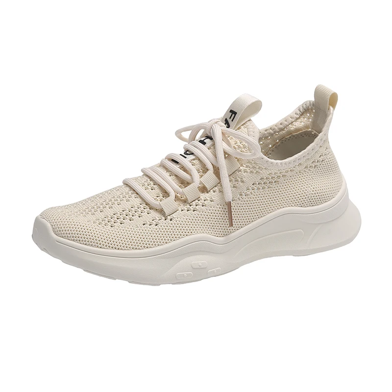 

Shoes Woman 2024 Trend Summer Fly Woven Mesh Shoes Soft Soles Breathable Casual Shoes Mother's Shoes Flat Pregnant Women's Shoes