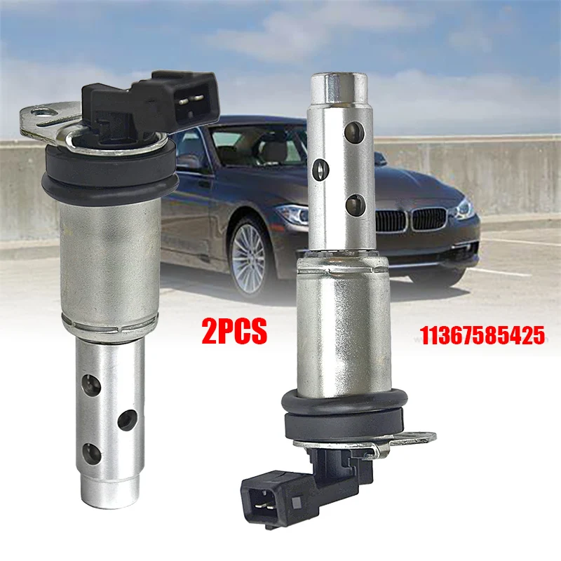 

2Pcs VVT Solenoid Valve Control Valve for BMW 1 Series 135I 328I 335I 525I X3 X5 128I 328I N51 N52 N54 3.0L 11367585425