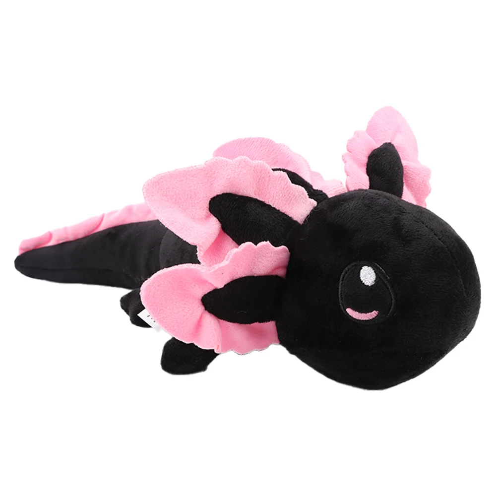 42cm/16.54in Axolotl Plush Toys Lifelike Large Eyes Lizard Plush Doll Stuffed Animal Toys for Kids Birthday Gift Home Decoration