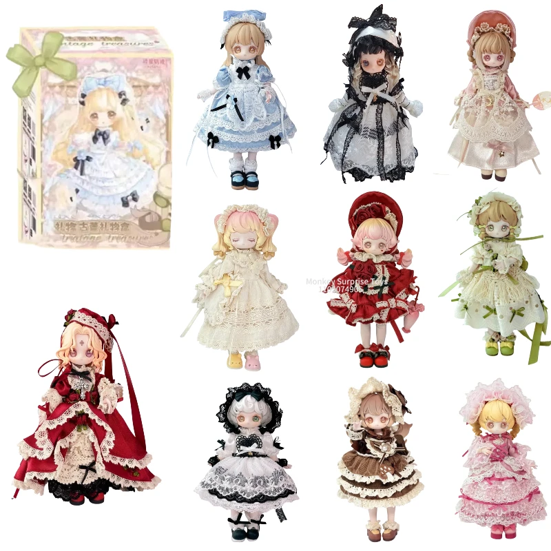 

Kiseki Vintage Treasures Series Mjd слепая коробка 1/12 подвижная кукла Bjd коллекция модель украшения аниме игрушка подарок-сюрприз на день рождения