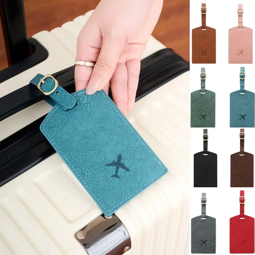 

Name Luggage Tags Pu Luggage Tag Boarding Pass Address Label Airplane Suitcase Tag Aircraft Consignment Card Tag