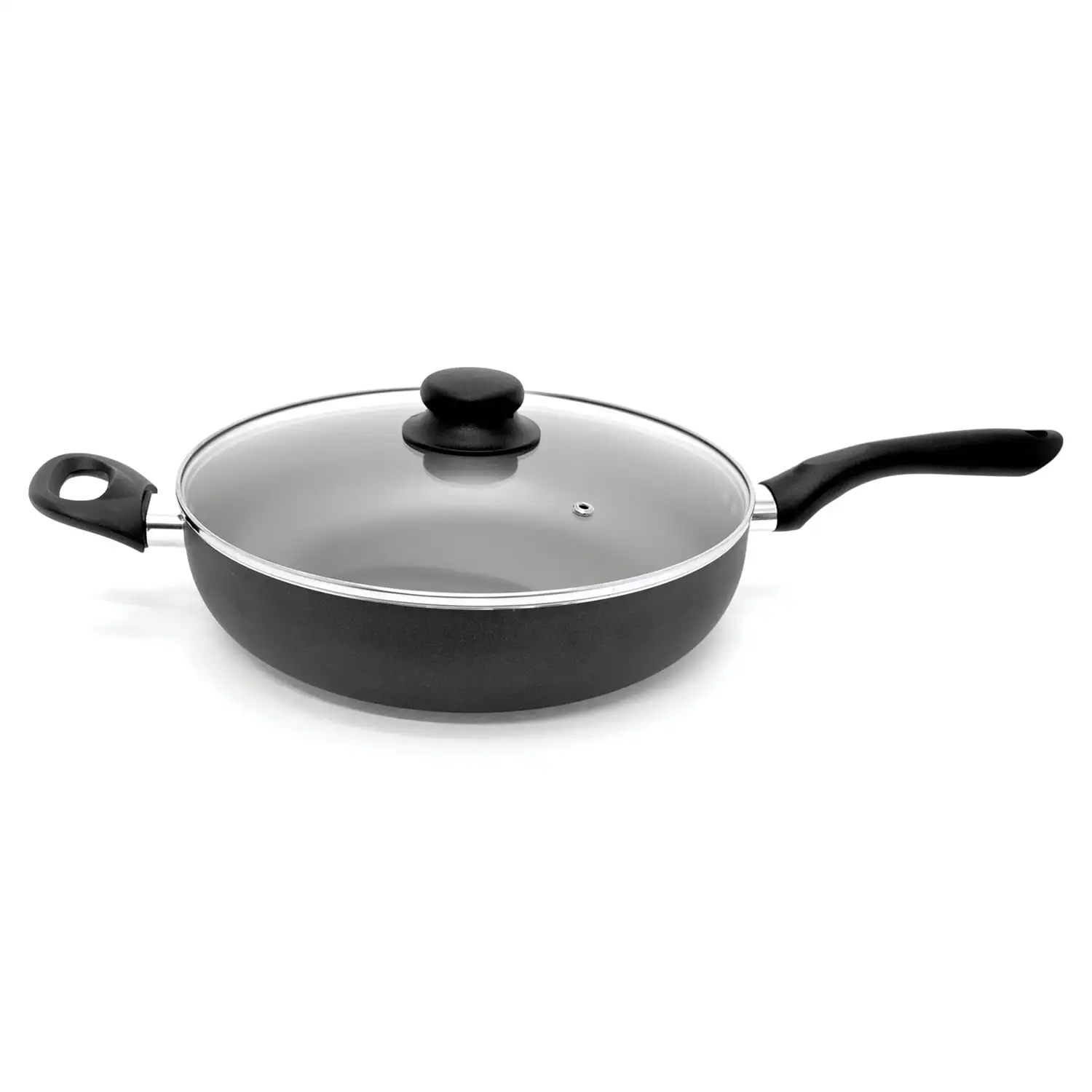

Starbasix 034458 -002-0000 11-Inch Nonstick Aluminum Deep Fry Pan with Lid