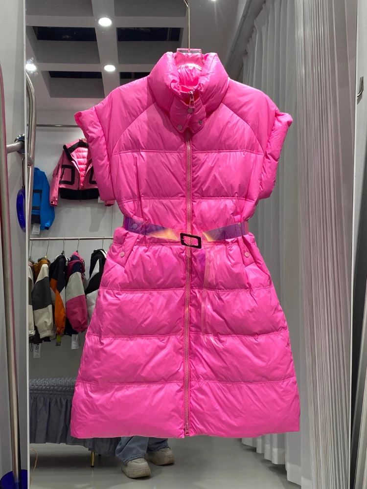 ストリートデニムコントラストダウンジャケット女性のファッショントレンディな取り外し可能なキャップパーカー厚く暖かい男性と女性のカップルのコート